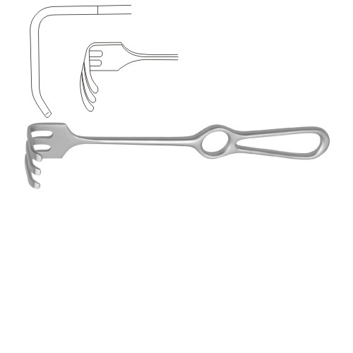Ollier Retractor 3 Blunt